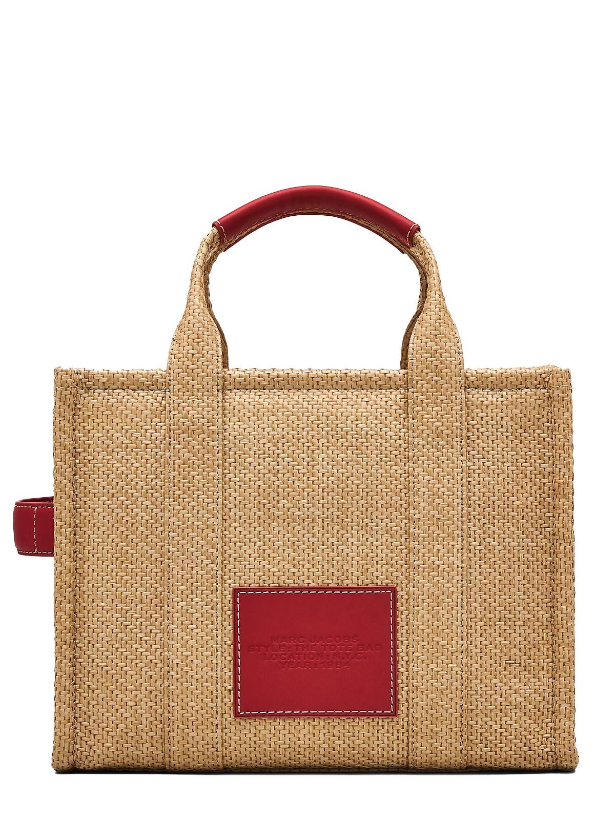夏にピッタリ ★MARC JACOBS★THE TOTE BAG ラフィア ミディアム Tote Bag Marc Jacobs floral raffia | Quaranta Boutique Marc